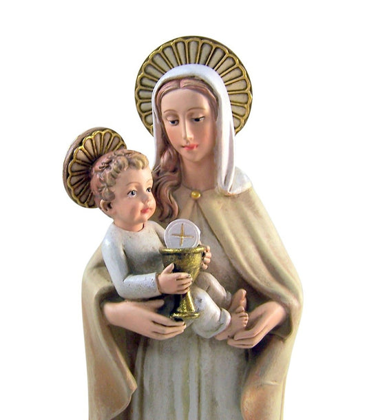 Resin Our Lady of the Blessed Sacrament Figurine Inspired by Sister M.I. Humm...