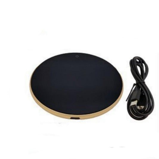 Coffee mug warmer with electric heating and touch pad control