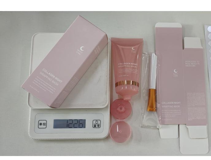 Face Night Mask Collagen Wrapping Mask Natural Ingredients Firming Elasticity & Hydration Anti-wrinkle For Skin Care Best Choice For 3C Discount Store