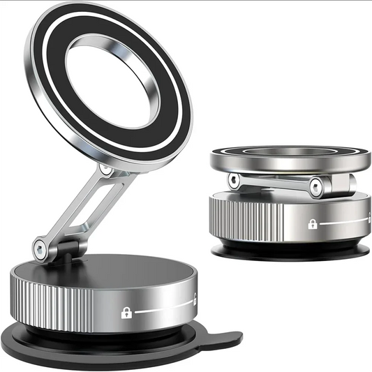 2026 Magnetic vacuum car phone holder 360 adjustable mount Stone's Store