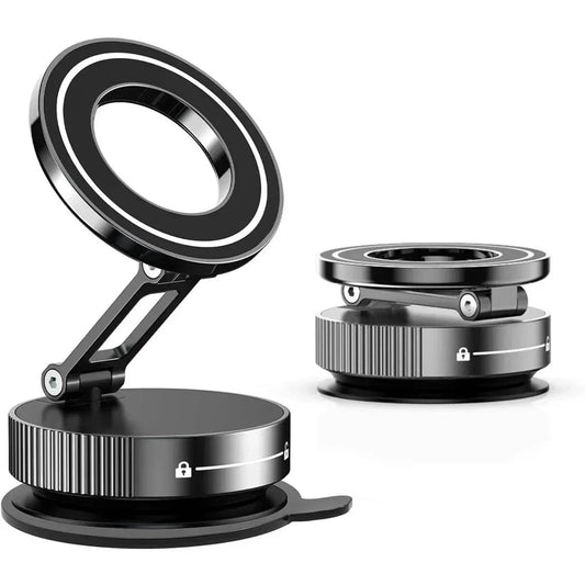 2026 Magnetic vacuum car phone holder 360 adjustable mount Stone's Store