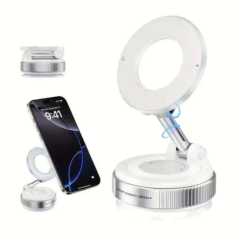 2026 Magnetic vacuum car phone holder 360 adjustable mount Stone's Store
