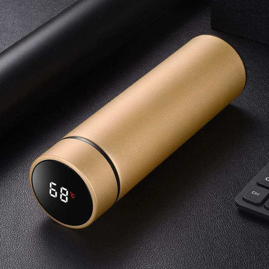 Double wall insulated stainless steel water bottle for business travel and outdoor enthusiasts