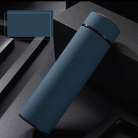 Double wall vacuum insulated stainless steel water bottle for outdoor enthusiasts and business