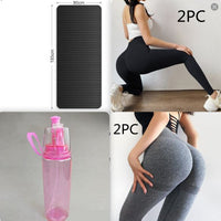 Professional grade yoga mat for exercise and balance