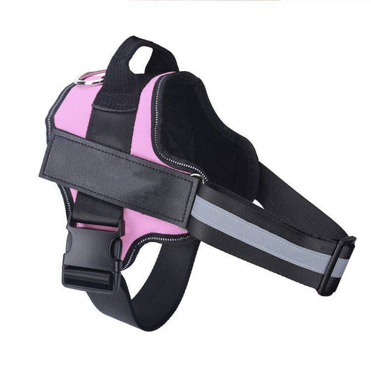 Personalized Dog Harness NO PULL Reflective Breathable Adjustable Pet Harness Vest For Small Large Dog Custom Patch Pet Supplies null