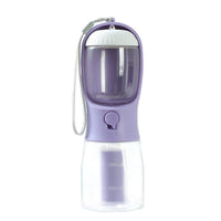 Dog Water Cup Drinking Food Garbage Bag Three-in-one Portable Small Multi-functional Pet Cups Pets Supplies null