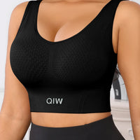 Women's Seamless Racerback Sports Bra Set
