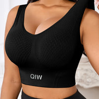 Women's Seamless Racerback Sports Bra Set