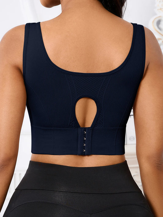 Women's Seamless Racerback Sports Bra Set