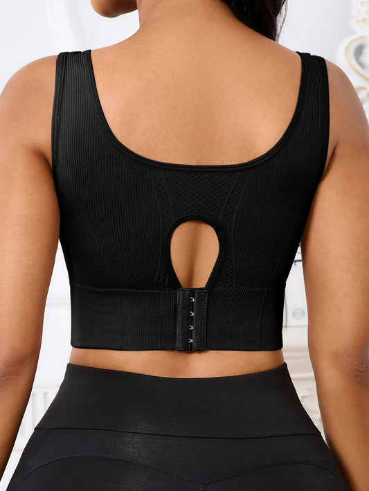 Women's Seamless Racerback Sports Bra Set