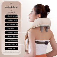 ErgoPro shoulder and neck massager with soft, padded design for comfort