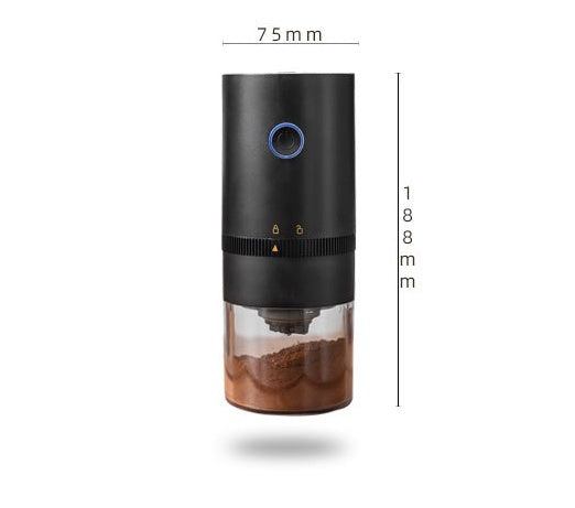 Ceramic core coffee grinder with USB Type-C charging for optimal coffee flavor