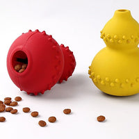 Non-toxic natural rubber pet toy for safe teething and chewing