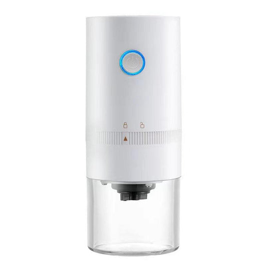 Easy-to-use coffee grinder with USB Type-C charging and ceramic grinding core